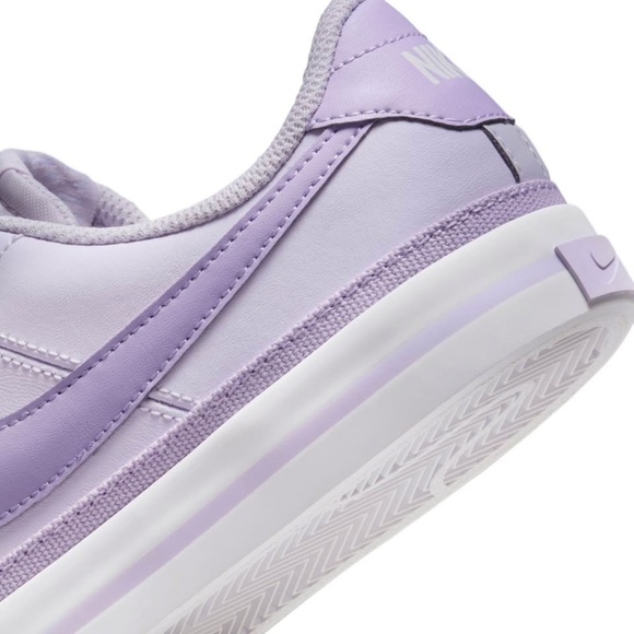 BRAND NEW girl youth nike Nike court legacy leather velcro shoes 2Y 3Y 7Y - Picture 4 of 10